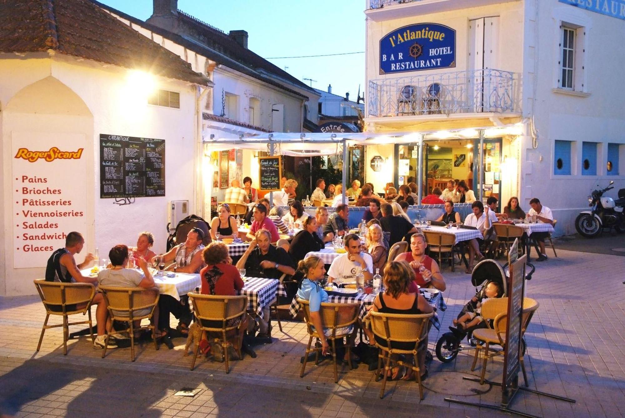Hotel De L'Atlantique La Tranche-sur-Mer Eksteriør bilde